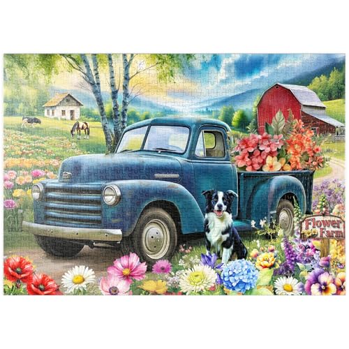 MyPuzzle Blumenfarm 2 - Premium 1000 Teile Puzzle - MyPuzzle Sonderkollektion von Puzzle Galaxy von MyPuzzle.com