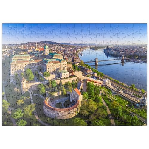 MyPuzzle Burgpalst in Budapest, Ungarn - UNESCO Weltkulturerbe - Premium 200 Teile Puzzle - MyPuzzle Sonderkollektion von Starnberger Spiele von MyPuzzle.com