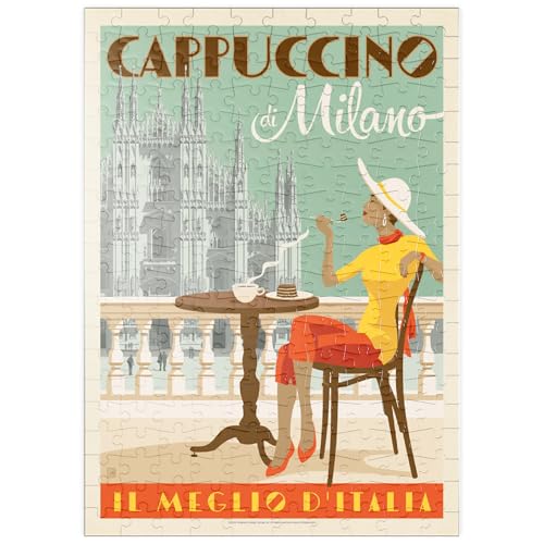 MyPuzzle Cappuccino di Milano, Vintage Poster - Premium 200 Teile Puzzle - MyPuzzle Sonderkollektion von Anderson Design Group von MyPuzzle.com