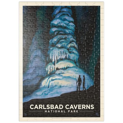 MyPuzzle Carlsbad Caverns National Park: Big Room, Vintage Poster - Premium 200 Teile Puzzle - MyPuzzle Sonderkollektion von Anderson Design Group von MyPuzzle.com