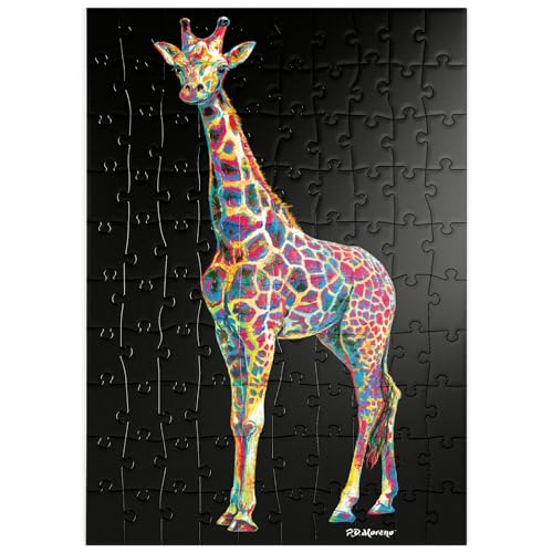 MyPuzzle Colorful Giraffe - Premium 100 Teile Puzzle - MyPuzzle Sonderkollektion von Puzzle Galaxy von MyPuzzle.com