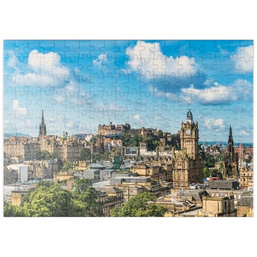 MyPuzzle Edinburgh Castle, aus dem Blick von Carlton Hill - Premium 200 Teile Puzzle - MyPuzzle Sonderkollektion von Puzzle Galaxy von MyPuzzle.com