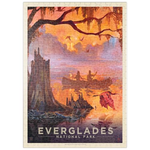 MyPuzzle Everglades National Park: Silent Splendor - Premium 500 Teile Puzzle - MyPuzzle Sonderkollektion von Anderson Design Group von MyPuzzle.com