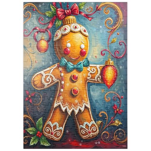 MyPuzzle Festliche Lebkuchen-Verzierung mit Weihnachtsdekor - Premium 200 Teile Puzzle - MyPuzzle Sonderkollektion von Puzzle Galaxy MyPuzzle Festliche Lebkuchen-Verzierung mit Weihnachtsdekor - Premium 200 Teile Puzzle - MyPuzzle Sonderkollektion von Puzzle Galaxy von MyPuzzle.com