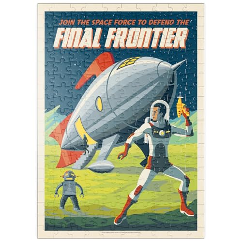 MyPuzzle Final Frontier (Join The Space Force), Vintage Poster - Premium 200 Teile Puzzle - MyPuzzle Sonderkollektion von Anderson Design Group von MyPuzzle.com