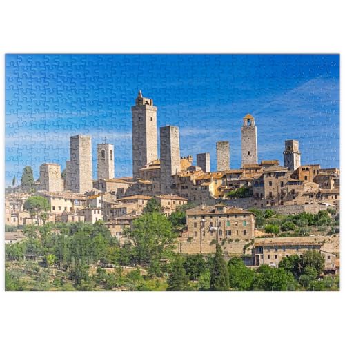 MyPuzzle Geschlechtertürme von San Gimignano, Provinz Siena, Toskana - Premium 500 Teile Puzzle - MyPuzzle Sonderkollektion von Puzzle Galaxy MyPuzzle Geschlechtertürme von San Gimignano, Provinz Siena, Toskana - Premium 500 Teile Puzzle - MyPuzzle Sonderkollektion von Puzzle Galaxy von MyPuzzle.com