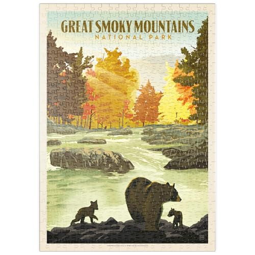 MyPuzzle Great Smoky Mountains National Park: Spielzeit - Premium 500 Teile Puzzle - MyPuzzle Sonderkollektion von Anderson Design Group von MyPuzzle.com