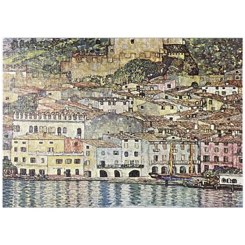 MyPuzzle Gustav Klimt's Malcesine am Gardasee (1913) - Premium 1000 Teile Puzzle - MyPuzzle Sonderkollektion von Æpyornis von MyPuzzle.com