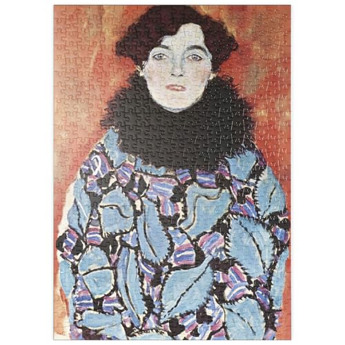 MyPuzzle Gustav Klimt's Portrait of Johanna Staude (1917-1918) - Premium 500 Teile Puzzle - MyPuzzle Sonderkollektion von Æpyornis von MyPuzzle.com