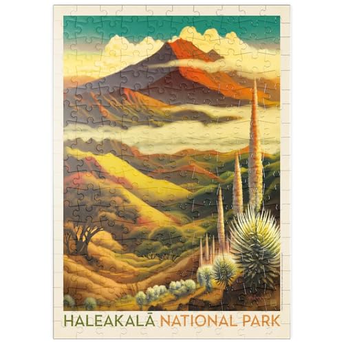 MyPuzzle Haleakalā National Park: Above The Clouds, Vintage Poster - Premium 200 Teile Puzzle - MyPuzzle Sonderkollektion von Anderson Design Group von MyPuzzle.com