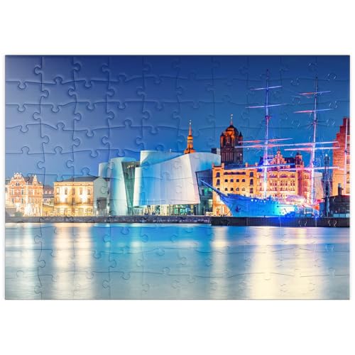 MyPuzzle Hansestadt Stralsund, Mecklenburg-Vorpommern, Deutschland - Premium 100 Teile Puzzle - MyPuzzle Sonderkollektion von Puzzle Galaxy von MyPuzzle.com