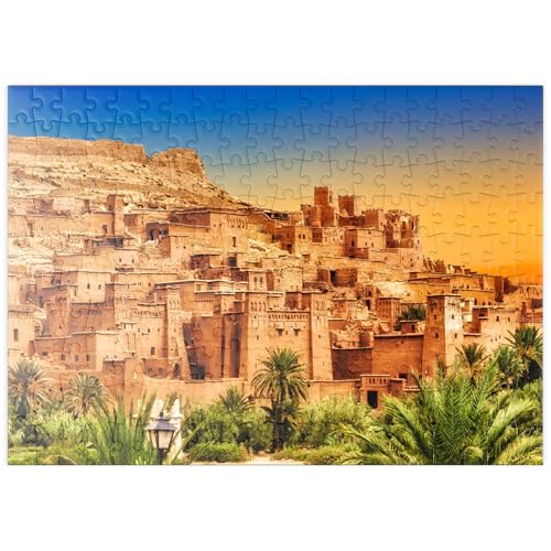 MyPuzzle Kasbah AIT Ben Haddou, Marokko - Premium 200 Teile Puzzle - MyPuzzle Sonderkollektion von Puzzle Galaxy von MyPuzzle.com