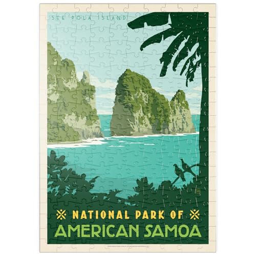 MyPuzzle National Park of American Samoa, Vintage Poster - Premium 200 Teile Puzzle - MyPuzzle Sonderkollektion von Anderson Design Group von MyPuzzle.com