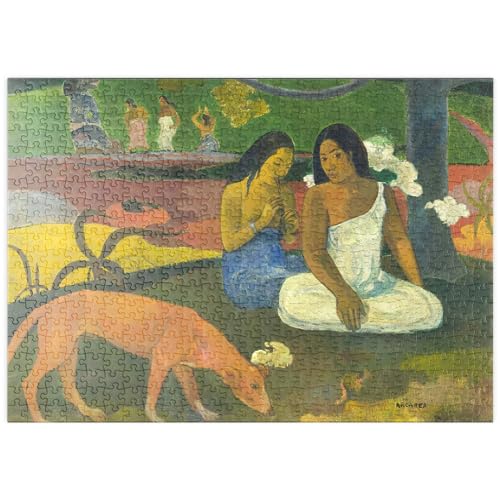 MyPuzzle Paul Gauguin's Arearea (1892) - Premium 500 Teile Puzzle - MyPuzzle Sonderkollektion von Æpyornis von MyPuzzle.com