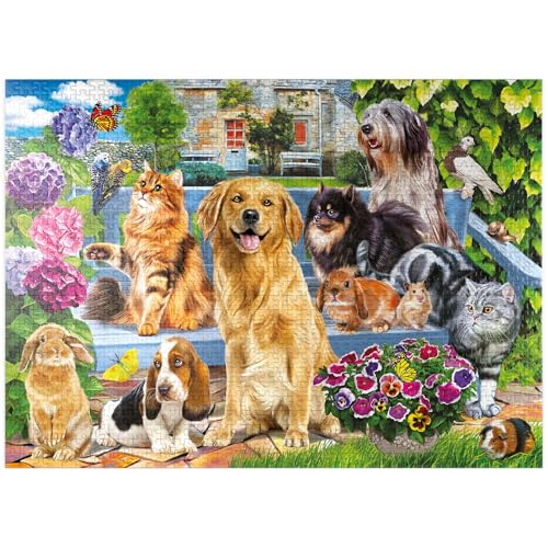 MyPuzzle Pets - Premium 1000 Teile Puzzle für Erwachsene von MyPuzzle.com