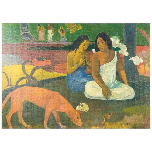 MyPuzzle Piatnik: Arearea, Paul Gauguin - Premium 1000 Teile Puzzle - MyPuzzle Sonderkollektion von Piatnik von MyPuzzle.com