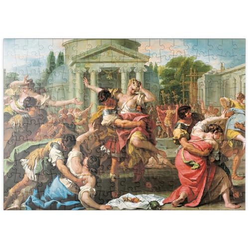 MyPuzzle Piatnik: Der Raub der Sabinerinnen, Sebastiano Ricci - Premium 200 Teile Puzzle - MyPuzzle Sonderkollektion von Piatnik von MyPuzzle.com