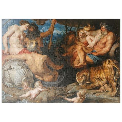 MyPuzzle Piatnik: Die Vier Flüsse des Paradieses, Peter Paul Rubens - Premium 200 Teile Puzzle - MyPuzzle Sonderkollektion von Piatnik von MyPuzzle.com