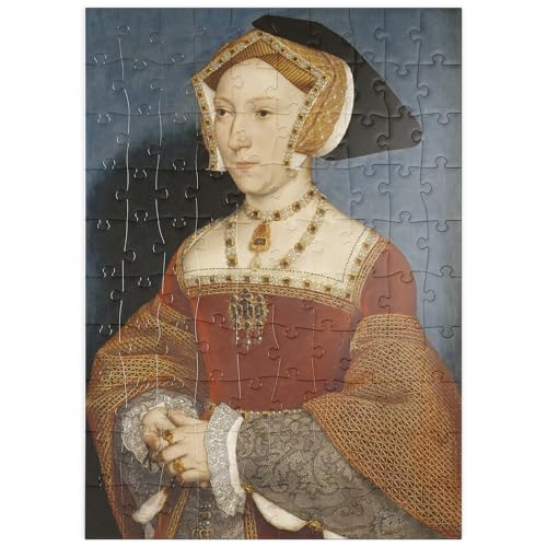 MyPuzzle Piatnik: Jane Seymour, Hans Holbein d.J. - Premium 100 Teile Puzzle - MyPuzzle Sonderkollektion von Piatnik von MyPuzzle.com