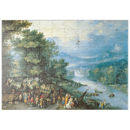 MyPuzzle Piatnik: Landschaft mit dem Jungen Tobias - Premium 100 Teile Puzzle - MyPuzzle Sonderkollektion von Piatnik von MyPuzzle.com