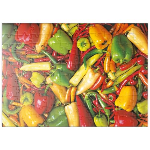 MyPuzzle Piatnik: Paprika - Premium 100 Teile Puzzle - MyPuzzle Sonderkollektion von Piatnik von MyPuzzle.com