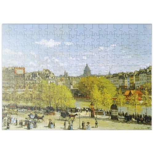 MyPuzzle Piatnik: Quai du Louvre Paris, Claude Monet - Premium 200 Teile Puzzle - MyPuzzle Sonderkollektion von Piatnik von MyPuzzle.com