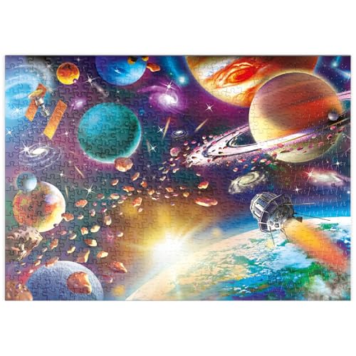 MyPuzzle Reise durch das Universum - Premium 500 Teile Puzzle - MyPuzzle Sonderkollektion von Puzzle Galaxy von MyPuzzle.com