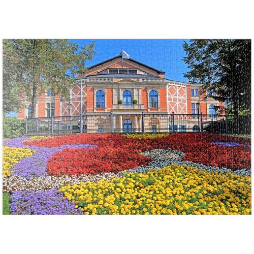 MyPuzzle Richard-Wagner-Festspielhaus in Bayreuth - Premium 1000 Teile Puzzle - MyPuzzle Sonderkollektion von Puzzle Galaxy von MyPuzzle.com