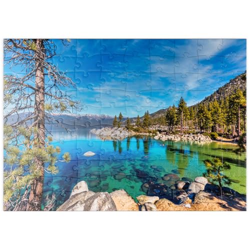 MyPuzzle Sand Harbor, Lake Tahoe - Premium 100 Teile Puzzle - MyPuzzle Sonderkollektion von Puzzle Galaxy von MyPuzzle.com