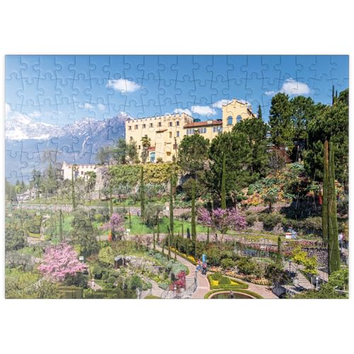 MyPuzzle Schloss Trauttmansdorff in Meran, Südtirol, Italien - Premium 200 Teile Puzzle - MyPuzzle Sonderkollektion von Starnberger Spiele von MyPuzzle.com