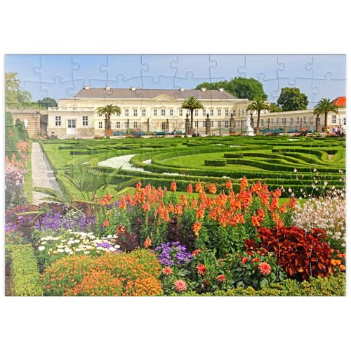 MyPuzzle Schloss und Barockgarten im Schlosspark Herrenhausen, Hannover - Premium 100 Teile Puzzle - MyPuzzle Sonderkollektion von Puzzle Galaxy von MyPuzzle.com