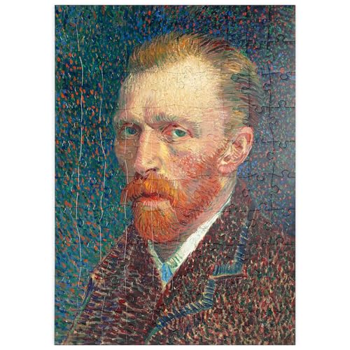 MyPuzzle Self-Portrait (1887) by Vincent Van Gogh - Premium 100 Teile Puzzle - MyPuzzle Sonderkollektion von Æpyornis von MyPuzzle.com