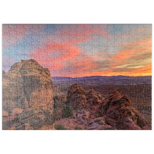 MyPuzzle Snow Canyon Red Rocks bei Sonnenuntergang, Utah - Premium 200 Teile Puzzle - MyPuzzle Sonderkollektion von Puzzle Galaxy MyPuzzle Snow Canyon Red Rocks bei Sonnenuntergang, Utah - Premium 200 Teile Puzzle - MyPuzzle Sonderkollektion von Puzzle Galaxy von MyPuzzle.com