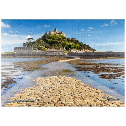 MyPuzzle St Michael's Mount, Marazion bei Penzance, Cornwall, England - Premium 1000 Teile Puzzle - MyPuzzle Sonderkollektion von Puzzle Galaxy von MyPuzzle.com