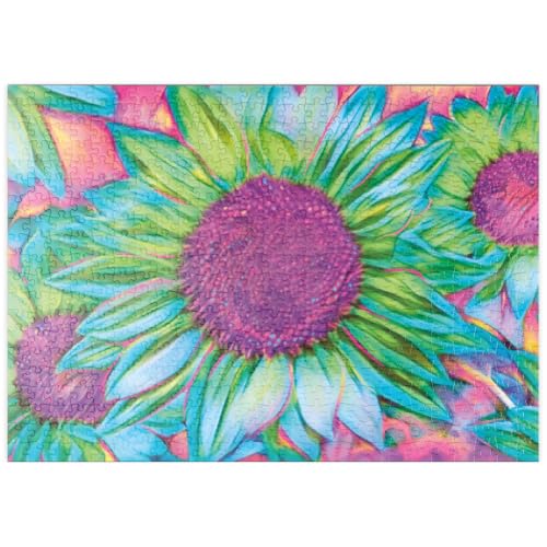 MyPuzzle Sunflower - Premium 500 Teile Puzzle - MyPuzzle Sonderkollektion von Puzzle Galaxy von MyPuzzle.com