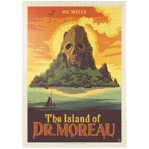 MyPuzzle The Island of Dr. Moreau: H.G. Wells - Premium 1000 Teile Puzzle - MyPuzzle Sonderkollektion von Anderson Design Group von MyPuzzle.com