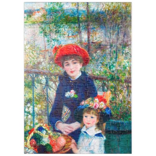 MyPuzzle Two Sisters (On The Terrace) (1881) by Pierre-Auguste Renoir - Premium 200 Teile Puzzle - MyPuzzle Sonderkollektion von Æpyornis von MyPuzzle.com