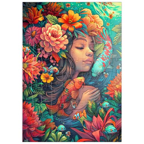 MyPuzzle Unterwasser-Traum mit Koi und Blüten - Premium 100 Teile Puzzle - MyPuzzle Sonderkollektion von Puzzle Galaxy MyPuzzle Unterwasser-Traum mit Koi und Blüten - Premium 100 Teile Puzzle - MyPuzzle Sonderkollektion von Puzzle Galaxy von MyPuzzle.com