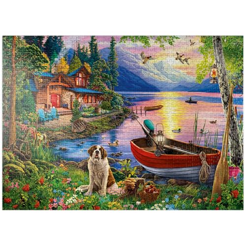 MyPuzzle Weekend Retreat - Premium 1000 Teile Puzzle für Erwachsene von MyPuzzle.com