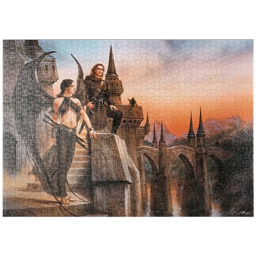 MyPuzzle Wings - Luis Royo - Fantasies - Premium 1000 Teile Puzzle - MyPuzzle Sonderkollektion von Heye Puzzle von MyPuzzle.com