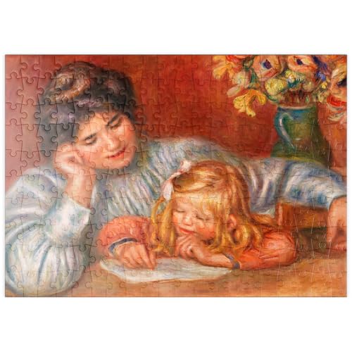 MyPuzzle Writing Lesson (1905) by Pierre-Auguste Renoir - Premium 200 Teile Puzzle - MyPuzzle Sonderkollektion von Æpyornis von MyPuzzle.com