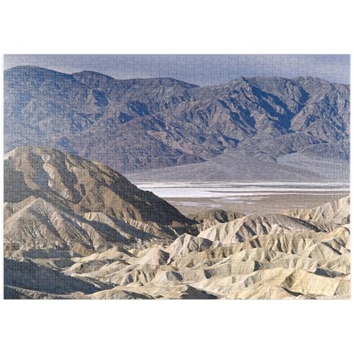 MyPuzzle Zabriskie Point, Death Valley, Kalifornien, USA - Premium 1000 Teile Puzzle - MyPuzzle Sonderkollektion von Puzzle Galaxy von MyPuzzle.com