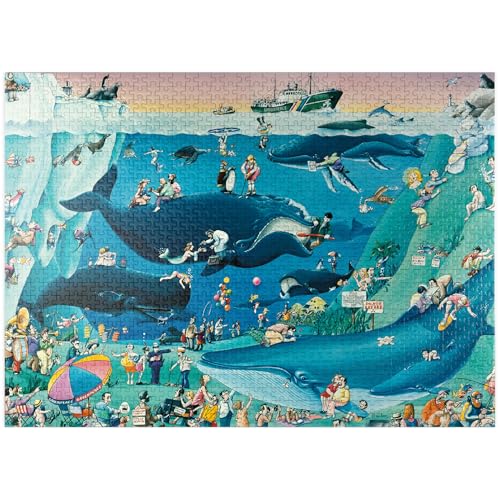 Ocean - Blachon - Cartoon Classics - Premium 1000 Teile Puzzle für Erwachsene von MyPuzzle.com