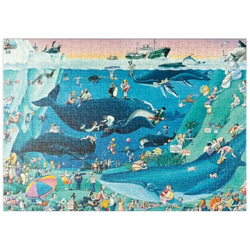 MyPuzzle Ocean - Blachon - Cartoon Classics - Premium 500 Teile Puzzle - MyPuzzle Sonderkollektion von Heye Puzzle von MyPuzzle.com