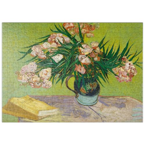 MyPuzzle Oleanders (1888) by Vincent Van Gogh - Premium 500 Teile Puzzle - MyPuzzle Sonderkollektion von Æpyornis von MyPuzzle.com