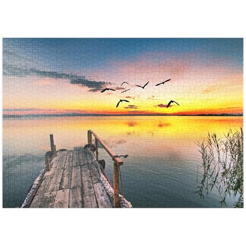 MyPuzzle Pier in die Wolken - Premium 1000 Teile Puzzle - MyPuzzle Sonderkollektion von Puzzle Galaxy MyPuzzle Pier in die Wolken - Premium 1000 Teile Puzzle - MyPuzzle Sonderkollektion von Puzzle Galaxy von MyPuzzle.com