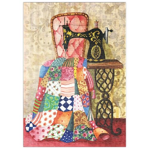 MyPuzzle Quilt - Gabila - Lovely Times - Premium 500 Teile Puzzle - MyPuzzle Sonderkollektion von Heye Puzzle von MyPuzzle.com