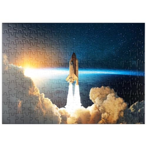 MyPuzzle Raumfähre startet in den Weltraum - Premium 200 Teile Puzzle - MyPuzzle Sonderkollektion von Puzzle Galaxy von MyPuzzle.com