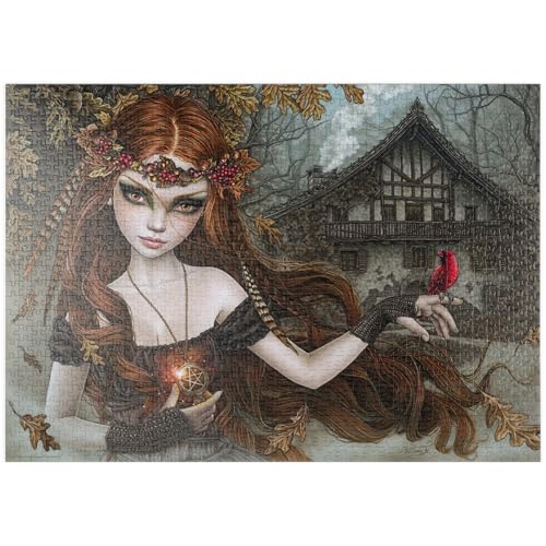 MyPuzzle Redbird - Victoria Francés - Premium 1000 Teile Puzzle - MyPuzzle Sonderkollektion von Heye Puzzle von MyPuzzle.com