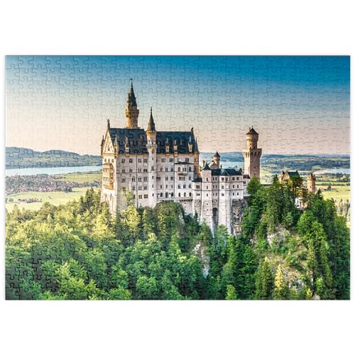 MyPuzzle Schloss Neuschwanstein, Bayern, Deutschland - Premium 500 Teile Puzzle - MyPuzzle Sonderkollektion von Puzzle Galaxy von MyPuzzle.com